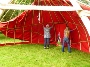 The creation of The Red Tent