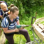 Jenny & Finn (both love power tools!)