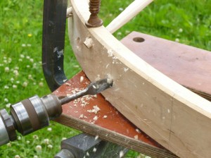 Drilling at an angle