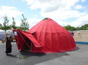 The Red Tent at Quest 2012